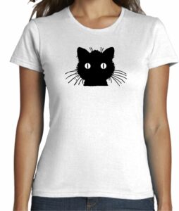 Camiseta cool minimalista para mujer