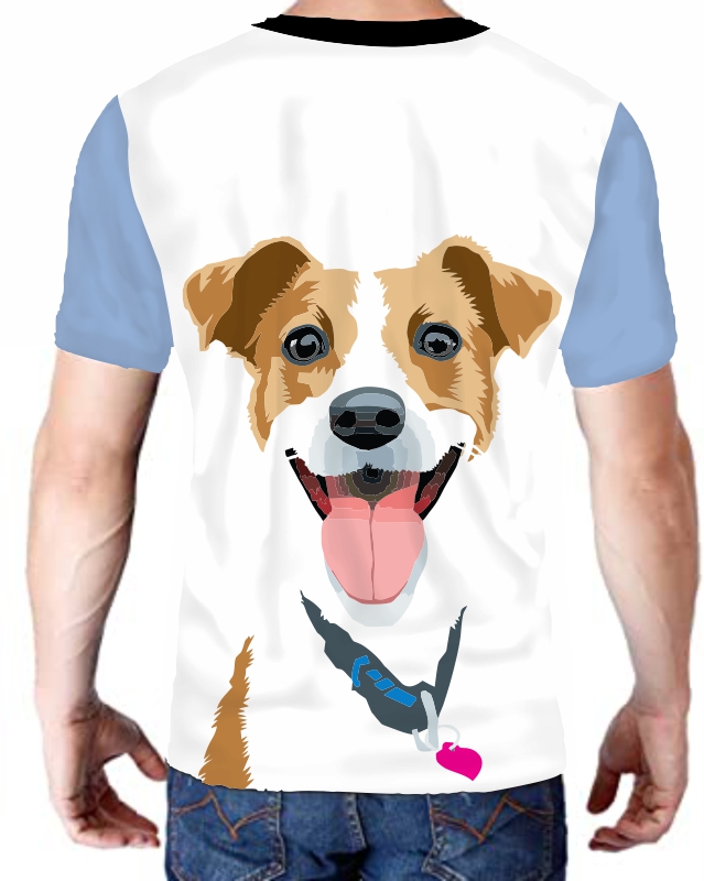 Camiseta Personalizada Dibujos de Perros - de camisetas originales fotocamiseta