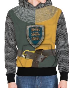 Sudadera Capucha estilo medieval