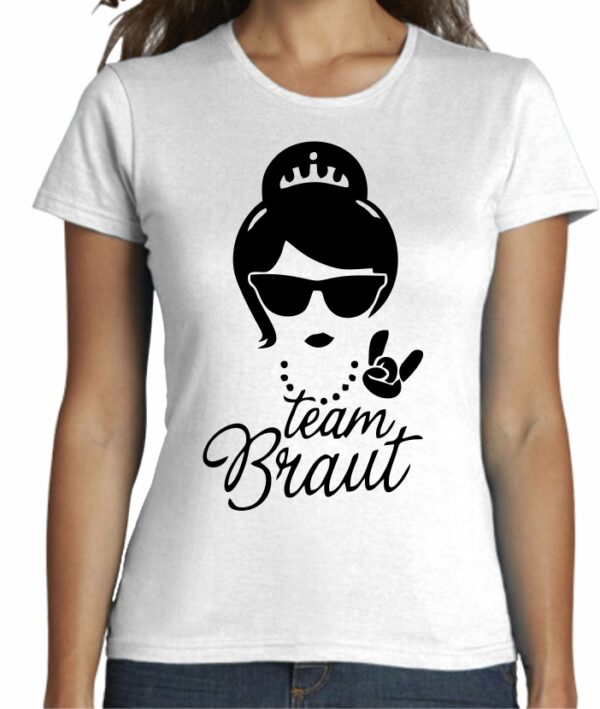 Camiseta fashion moda cool team Braut