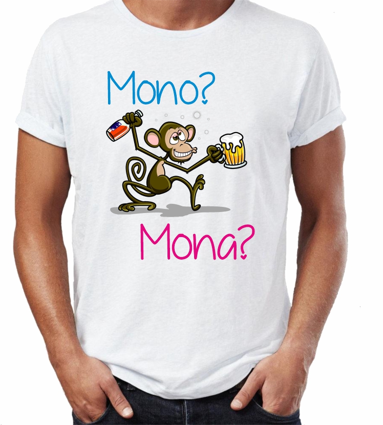 Camiseta Personalizada Doble Significado Mono Mona Tienda de camisetas personalizadas originales fotocamiseta