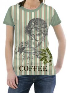 Camiseta Vintage Coffee