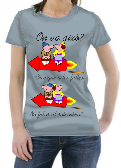 Camisetas Falleras Valencia